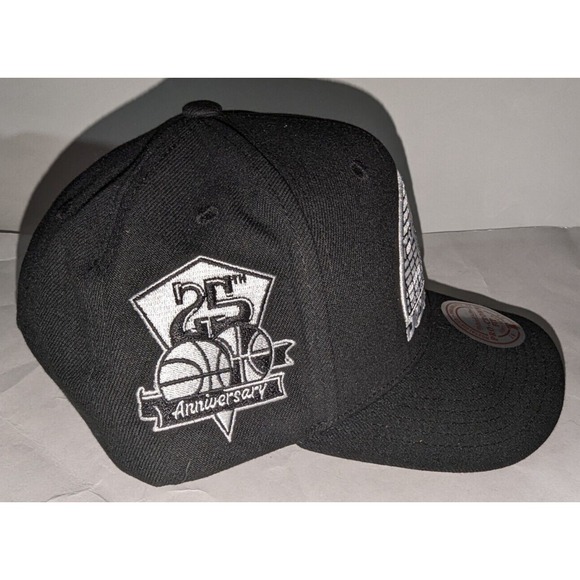 Denver Nuggets Mitchell & Ness HWC Panda Pro Black 25th Anniv Snapback Hat New - Picture 7 of 11